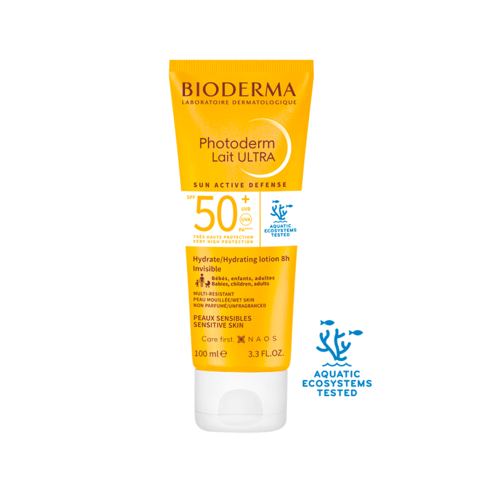 BIODERMA apsauginis losjonas nuo saulės PHOTODERM LAIT ULTRA SPF50+, 100 ml-2