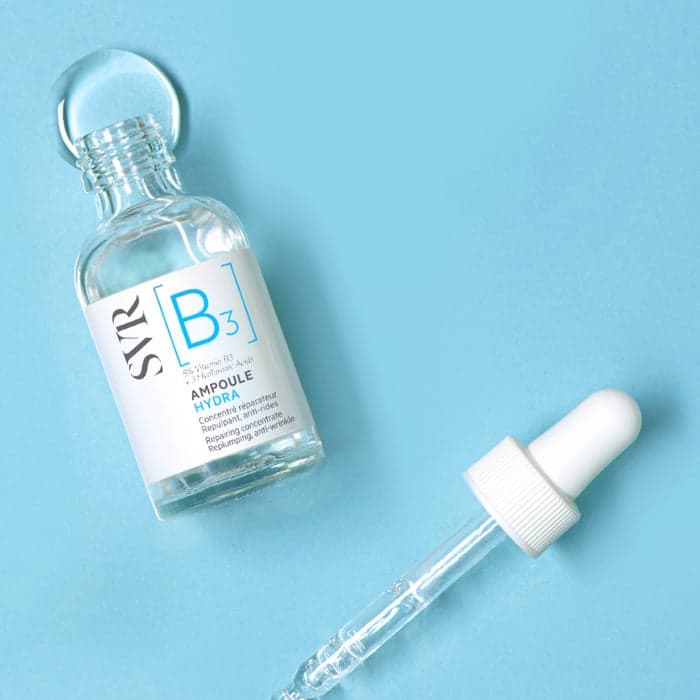 SVR drėkinamasis koncentratas [B3] AMPOULE HYDRA, bekvapis, 30 ml-1