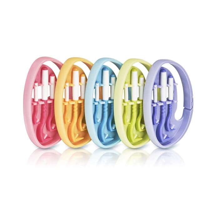 Erkių traukiklių komplektas su prisegamu laikikliu O’TOM TICK TWISTER®., 1 vnt.
