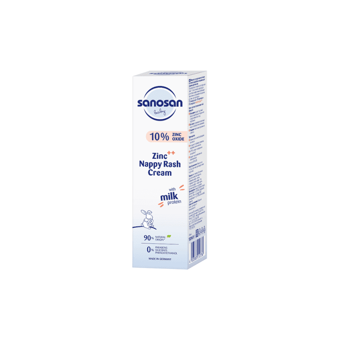 SANOSAN apsauginis kremas su cinku kūdikiams, 100 ml