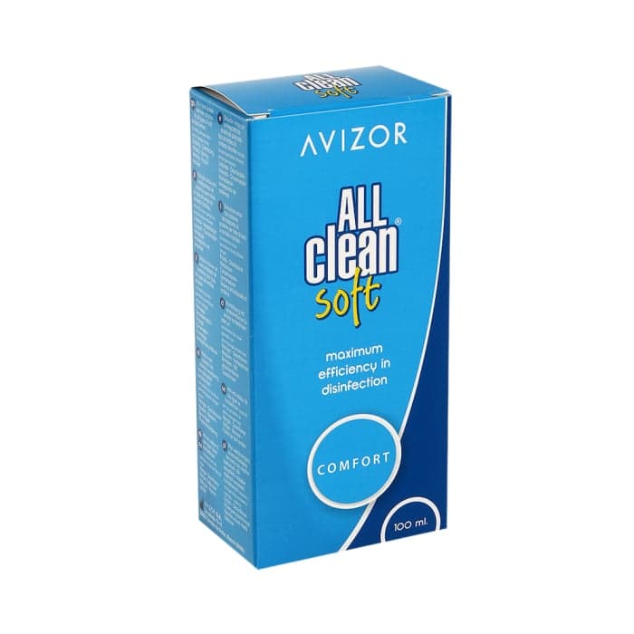 AVIZOR  kontaktinių lęšių skystis ALL CLEAN SOFT, 100 ml-1