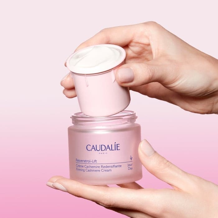 CAUDALIE dieninis veido kremas suglebusiai odai RESVERATROL-LIFT FIRMING CASHMERE CREAM - papildymas, 50 ml-2