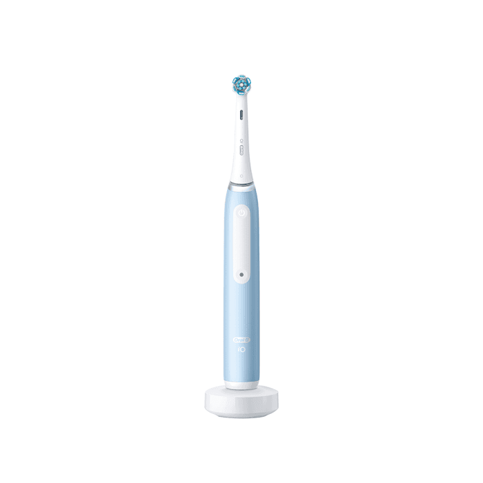 Elektrinis dantų šepetėlis ORAL-B iO3, Ice Blue, 1 vnt., 1 vnt.-1