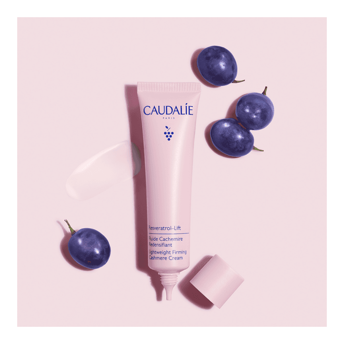 CAUDALIE dieninis veido kremas suglebusiai odai RESVERATROL-LIFT LIGHTWEIGHT CASHMERE CREAM, 40 ml-1