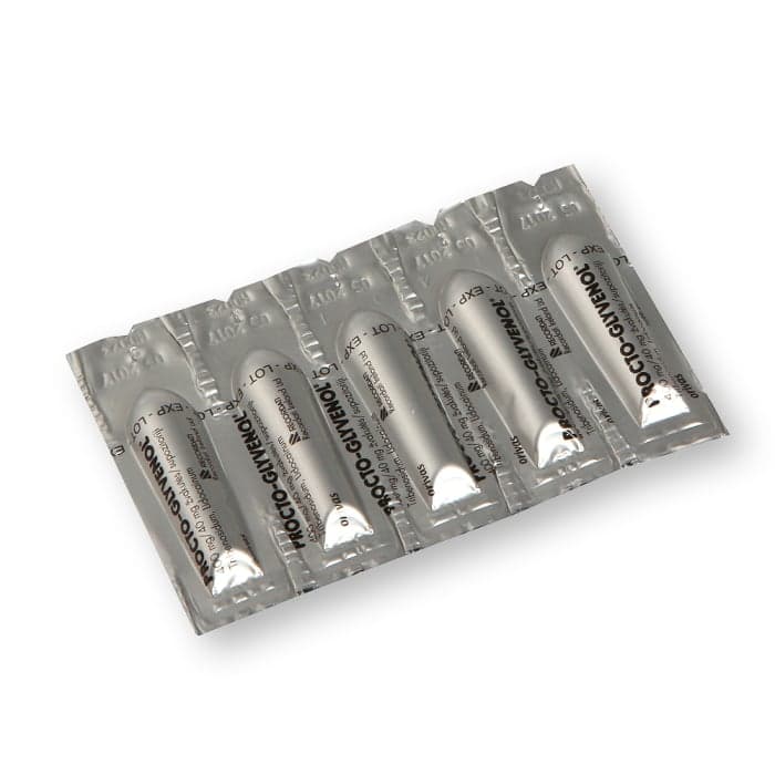 PROCTO-GLYVENOL, 400mg/40mg, Žvakutės, N10-1