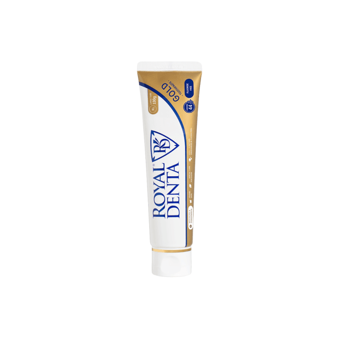 ROYAL DENTA dantų pasta su auksu dantenų stiprinimui GOLD, 130 g-1