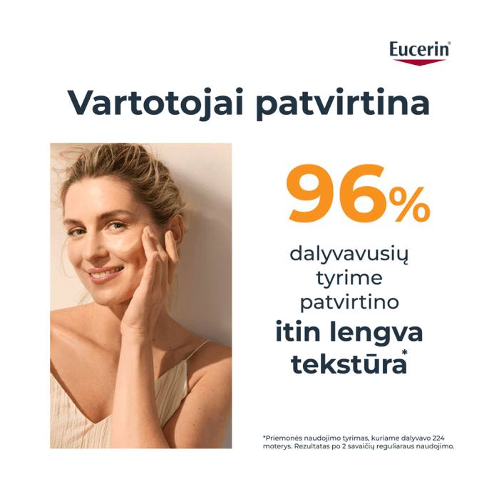 EUCERIN atspalvį suteikiantis ypač lengvas veido fluidas SUN HYFRO PROTECT SPF 50+, 50 ml-2