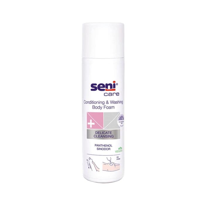 SENI CARE prausimosi ir kūno priežiūros putos, 500 ml