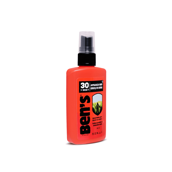 BEN'S 30 tirpalas vabzdžiams atbaidyti, nuo 3 m., 100 ml-2