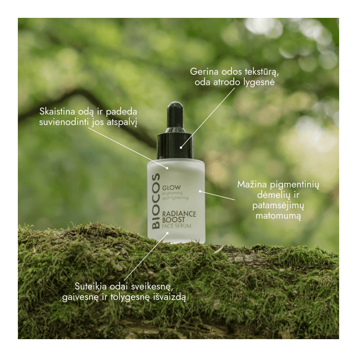 BIOCOS skaistinamasis veido serumas RADIANCE BOOST, 30 ml-1
