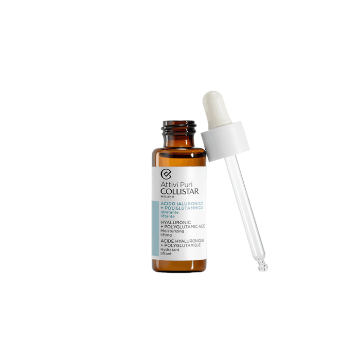 COLLISTAR, HYALURONIC ACID + POLYGLUTAMMIC serumas su hialurono rūgštimi, ATTIVI PURI, 30 ml-1