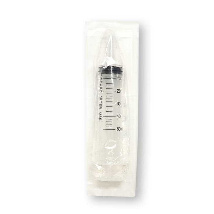 ZIBO vienkartinis 3 dalių kateterio švirkštas, 50 ml, 1 vnt.-1