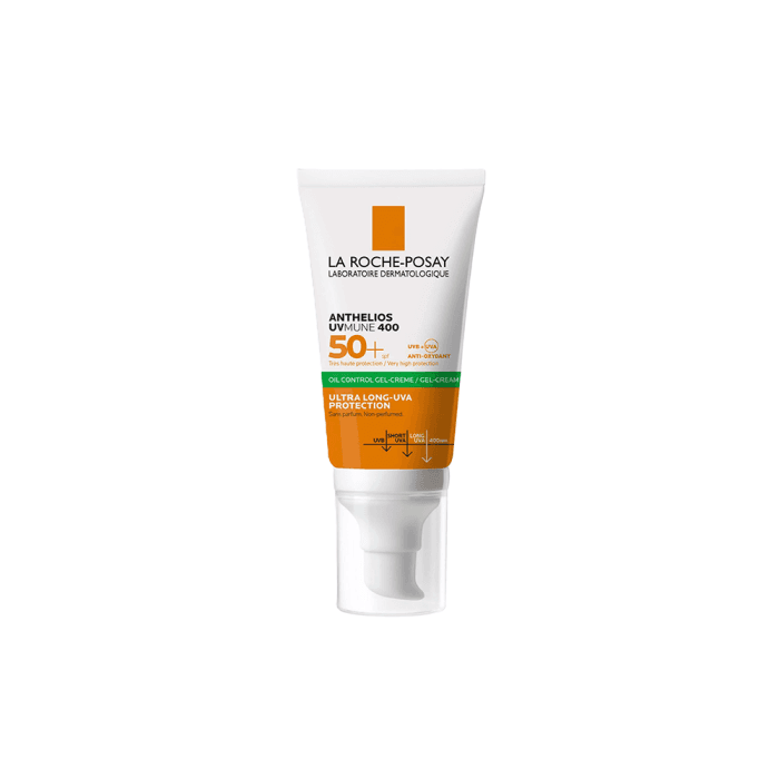 LA ROCHE-POSAY veido kremas riebiai ir mišriai odai ANTHELIOS DRY TOUCH, SPF 50, bekvapis, 50 ml