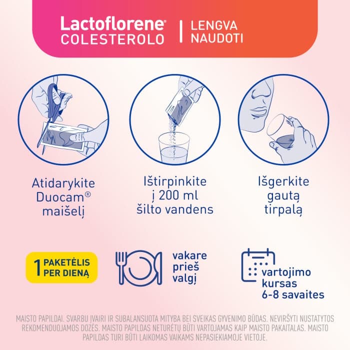 LACTOFLORENE COLESTEROLO, 20 pakelių-2