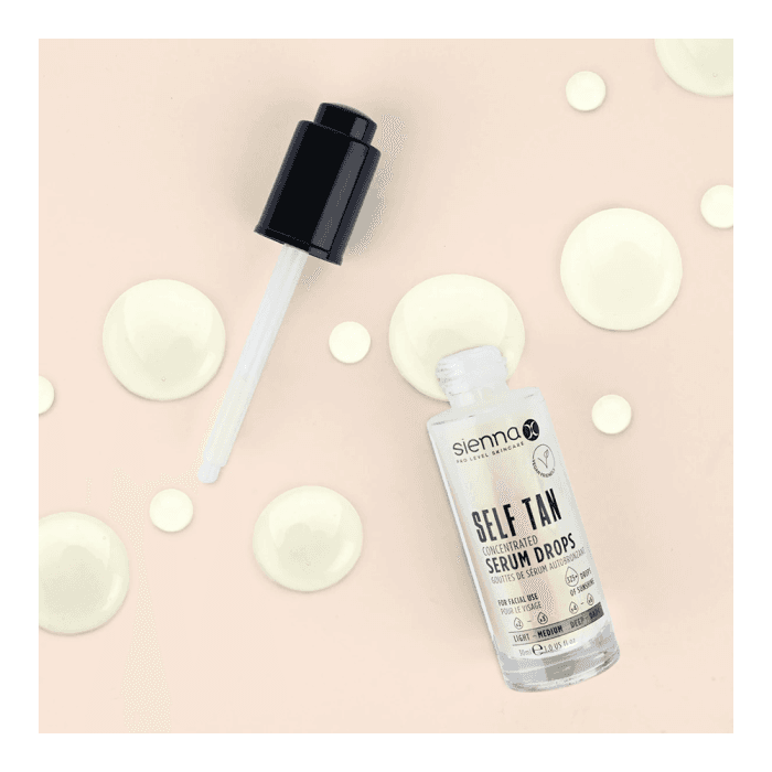 SIENNA-X įdegio lašeliai veidui ir dekoltė, 30 ml-1
