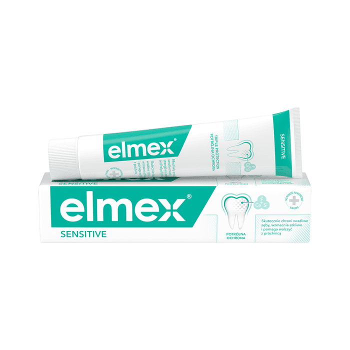 ELMEX dantų pasta jautriems dantims SENSITIVE, nuo 7 metų, 75 ml-2