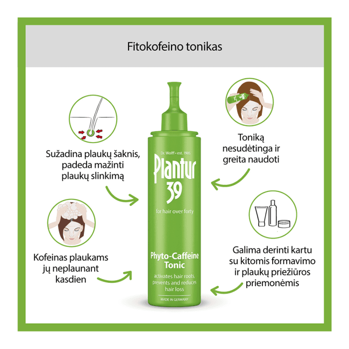 PLANTUR 39 tonikas su kofeinu nuo plaukų slinkimo, 200 ml-1
