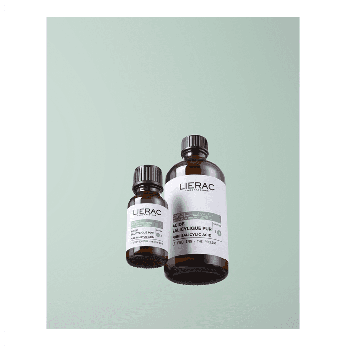 LIERAC ilgalaikio poveikio veido šveitiklis su salicilo rūgštimi, PROTOCOL, 100 ml-1