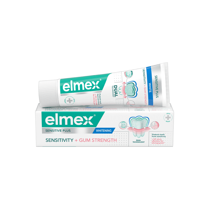 ELMEX dantų pasta Sensitive Plus Sensitive+Gum Gentle White, 75 ml-2