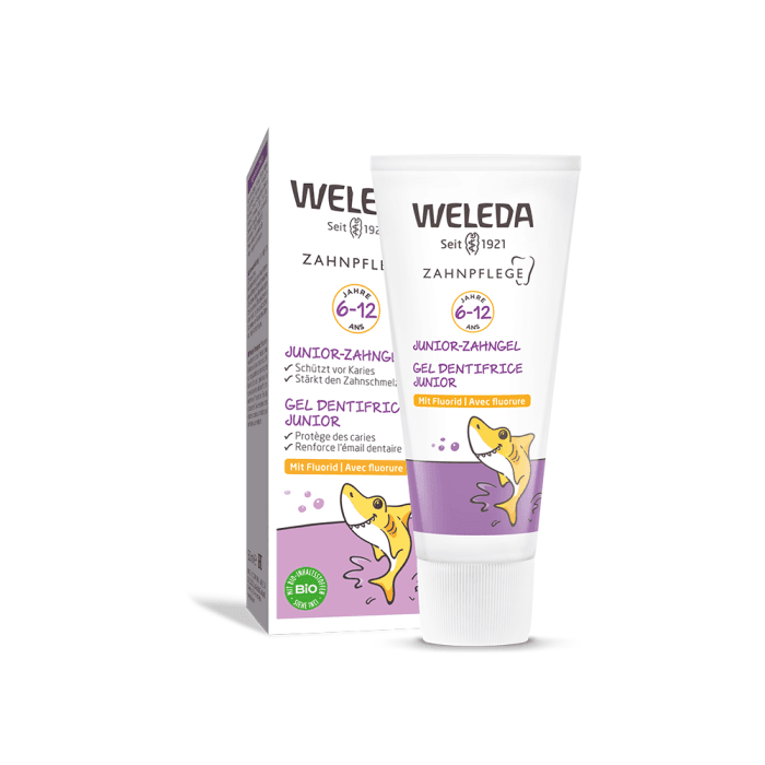 WELEDA, JUNIOR, dantų gelis su fluoru 6-12, 50 ml-1