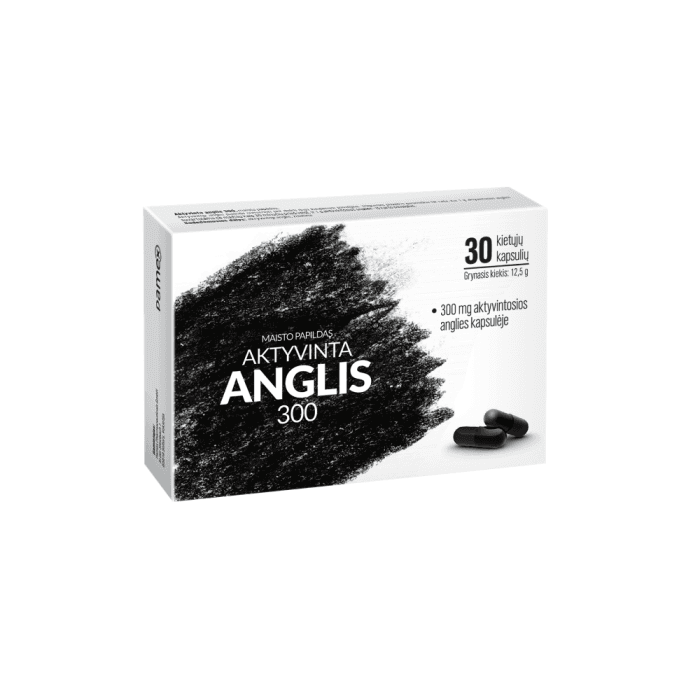 AKTYVINTA ANGLIS 300 MG, 30 kapsulių