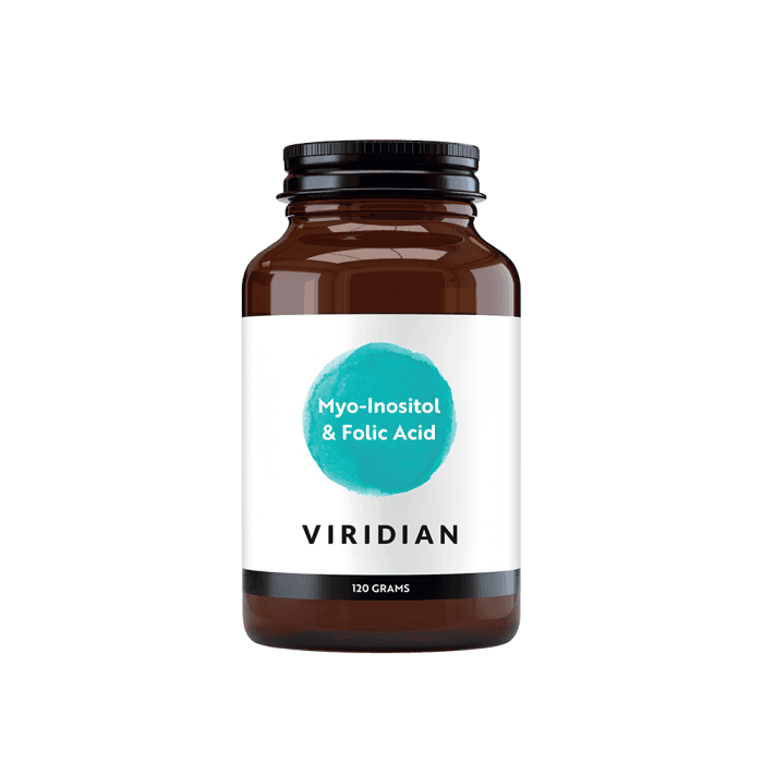 VIRIDIAN, Mio-inozitolis ir folio rūgštis, 120 g