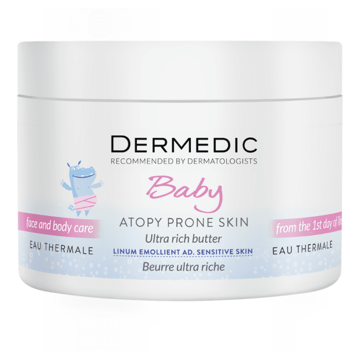 DERMEDIC BABY LINUM EMOLIENT kūno sviestas, 225 ml
