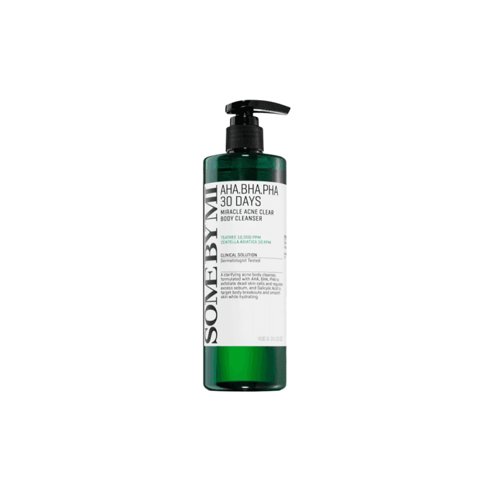 SOME BY MI, kūno prausiklis, AHA BHA PHA 30 DAYS MIRACLE ACNE CLEAR, 400 g