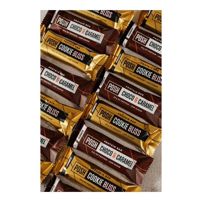 ICONFIT POSH baltyminis batonėlis Choco & Caramel, 55 g-2