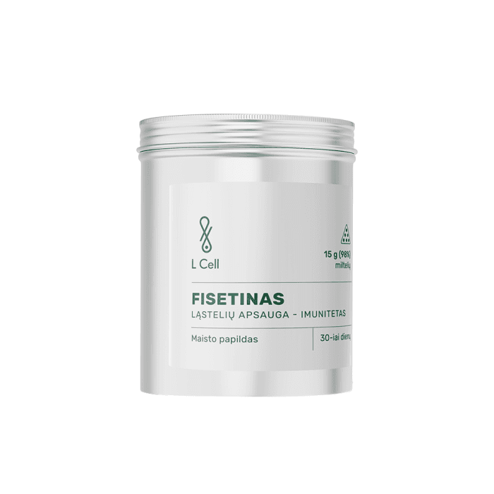 L CELL Fisetinas milteliai, 15 g
