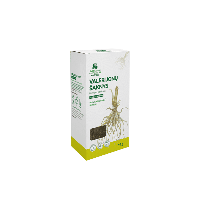 ŠVF žolelių arbata VALERIJONŲ ŠAKNYS, 50 g