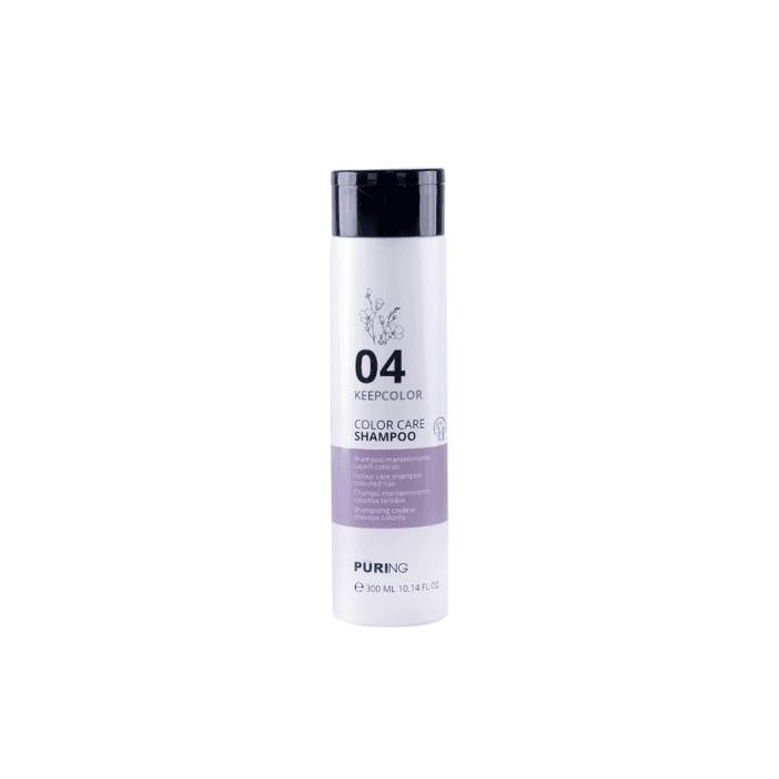 PURING plaukų spalvą saugantis šampūnas KEEPCOLOR, 300 ml