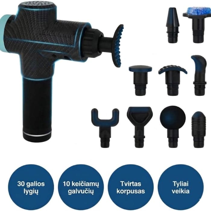 Medivon Gun Active X smūginis masažuoklis, 1 vnt.-1