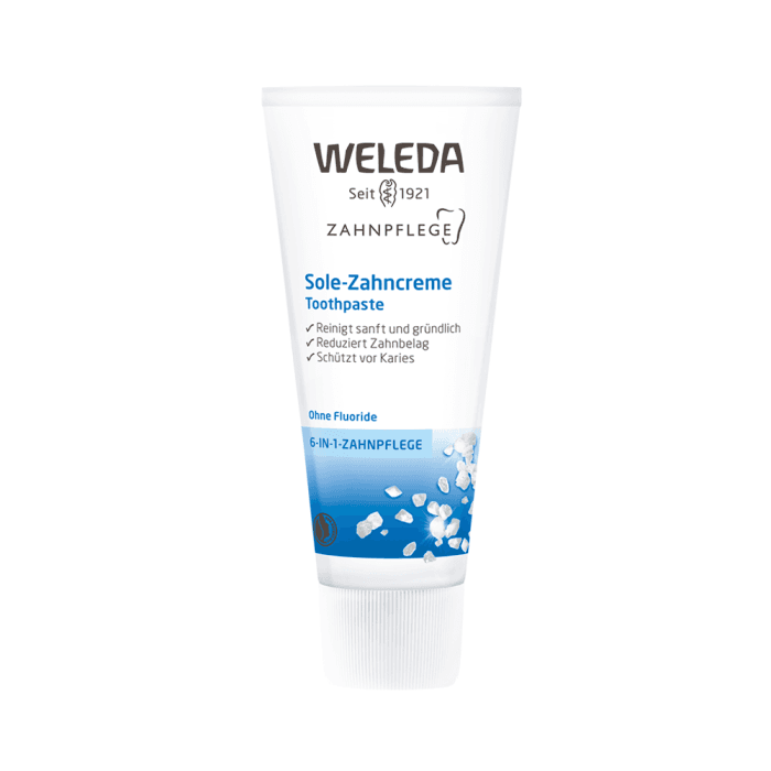 WELEDA dantų pasta su druska, 75 ml