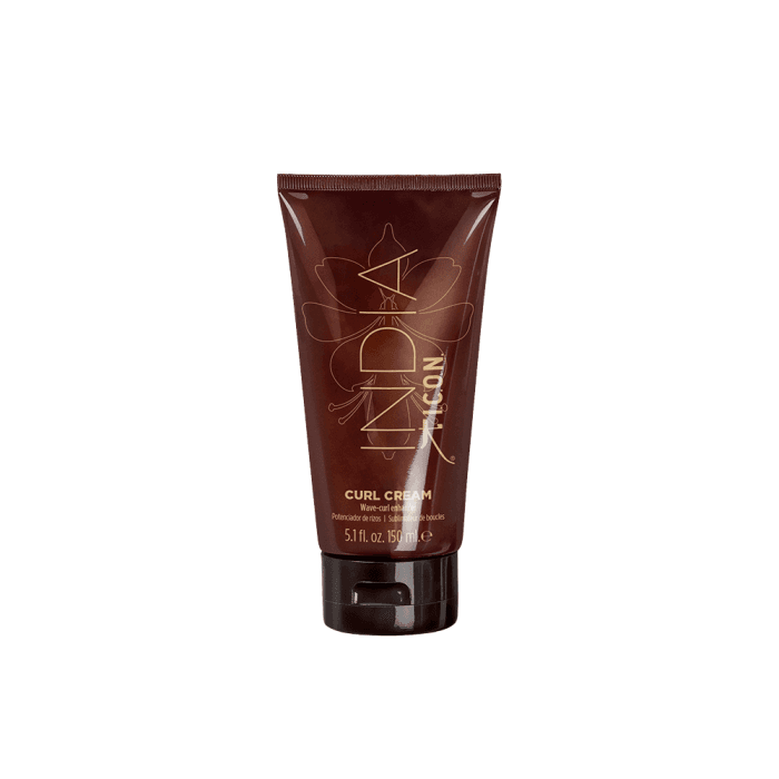 I.C.O.N. plaukų kremas garbanotiems plaukams INDIA CURL CREAM, 150 ml