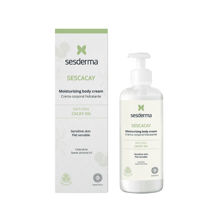 SESDERMA drėkinantis kūno kremas SESCACAY, 100 ml
