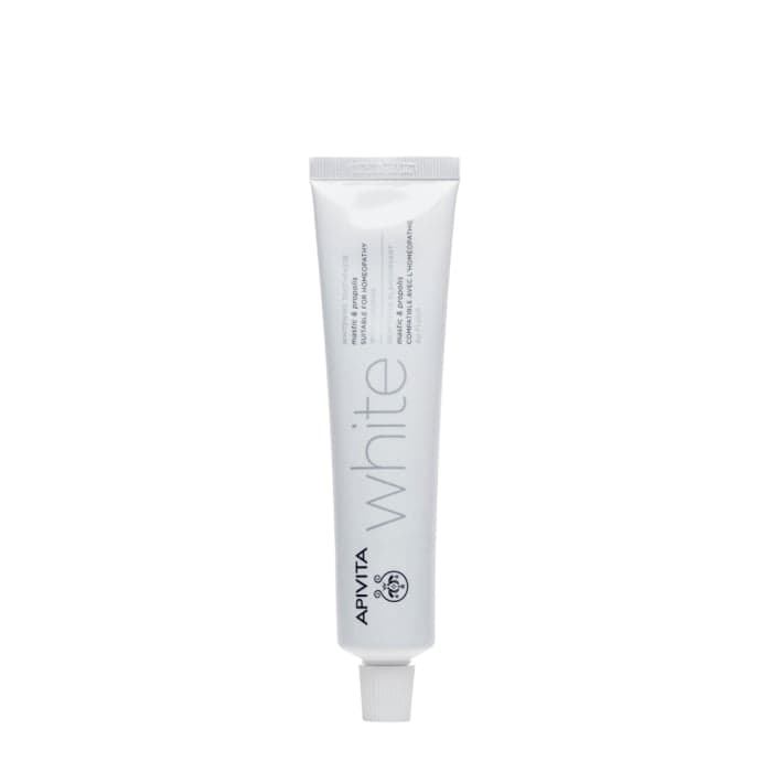 APIVITA, dantų pasta WHITE, 75 ml