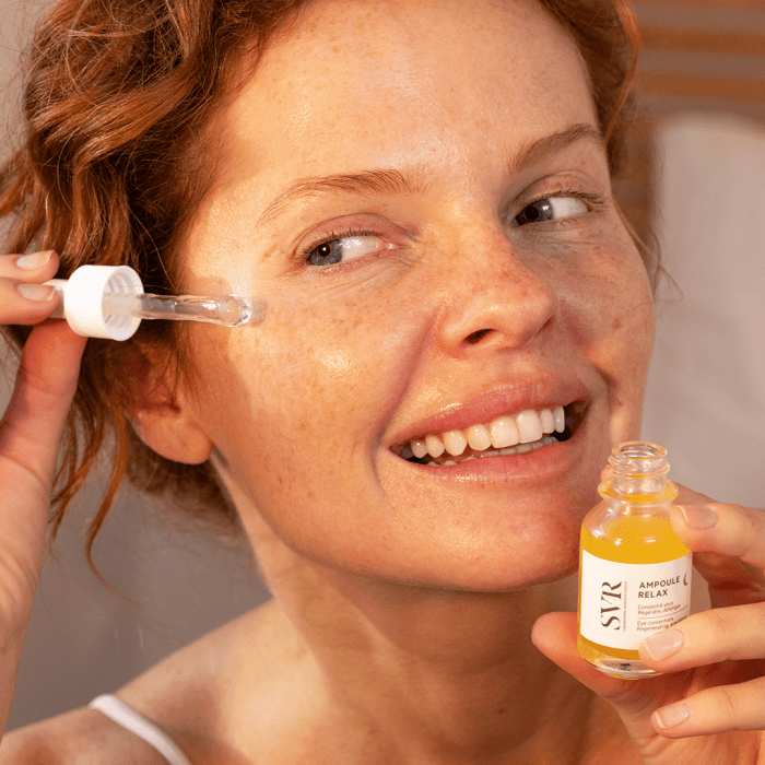 SVR naktinis paakių serumas jautriai, pavargusiai akių srities odai AMPOULE RELAX, 15 ml, 15 ml-2