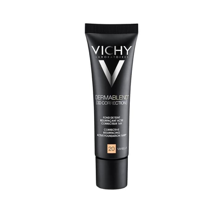VICHY koreguojamasis makiažo pagrindas DERMABLEND 3D, Nr. 20, 30 ml