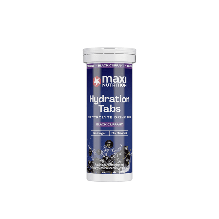 Maxi Nutrition elektrolitų tirpiosios tabletės,juodųjų serbentų skonio, 10 tirpių tablečių