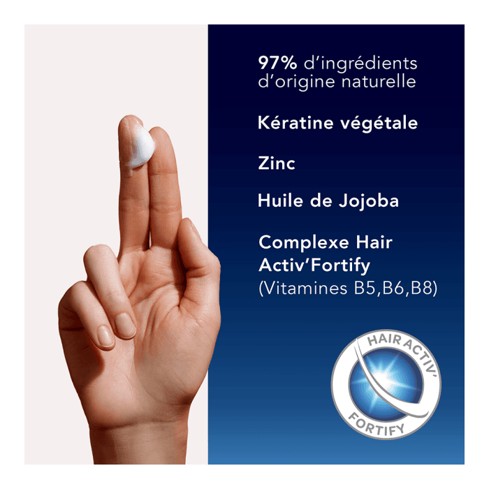 FORCAPIL® KERATIN+  plaukų kaukė su keratinu silpniems ir pažeistiems plaukams, 200 ml-1