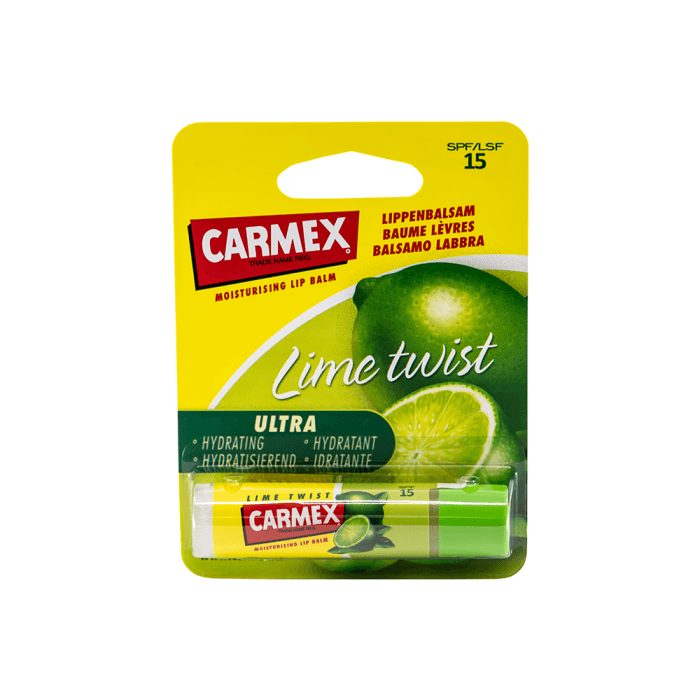 CARMEX lūpų balzamas, SPF 15, laimo vaisiaus aromato, 4.25 g-1