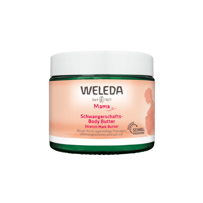WELEDA kūno sviestas strijoms, 150 ml