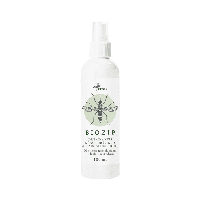 BIOZIP drėkinantis kūno purškiklis nuo uodų, 1 vnt., 100 ml