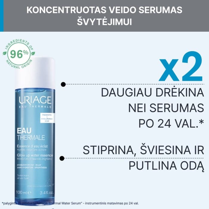 URIAGE koncentruotas skystas veido serumas EAU THERMALE, 100 ml-2