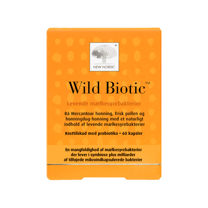 NEW NORDIC WILD BIOTIC, 60 kapsulių