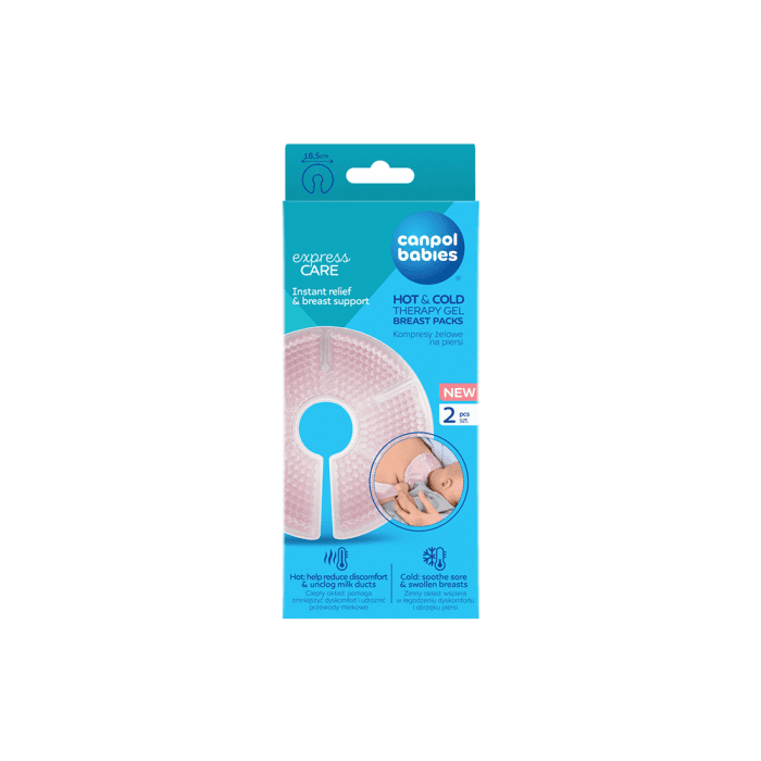 CANPOL BABIES geliniai kompresai krūtims HOT&COLD, 2 vnt., 78/023, 2 vnt.