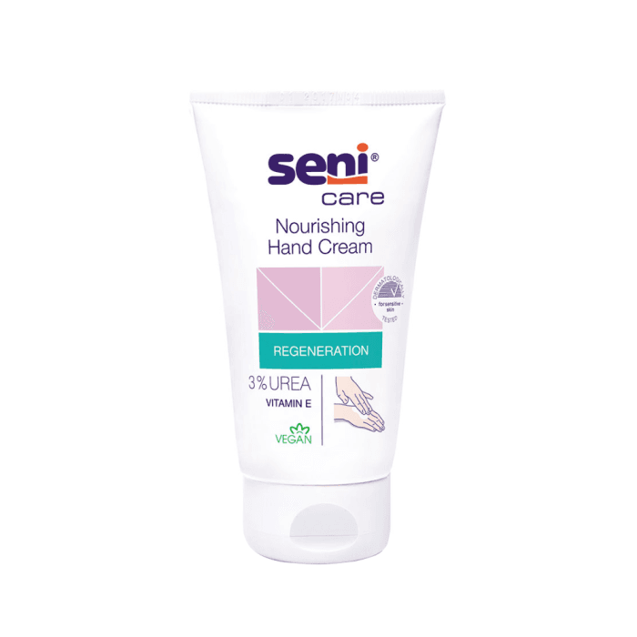 SENI CARE rankų kremas su 3 % šlapalo, 100 ml