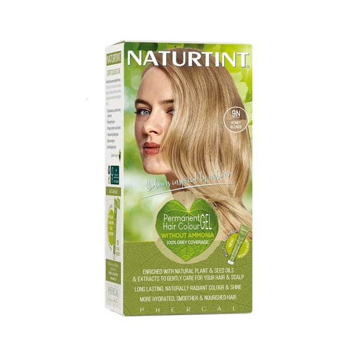 NATURTINT ilgalaikiai plaukų dažai be amoniako NATURALLY BETTER, 9N HONEY BLONDE, 170 ml