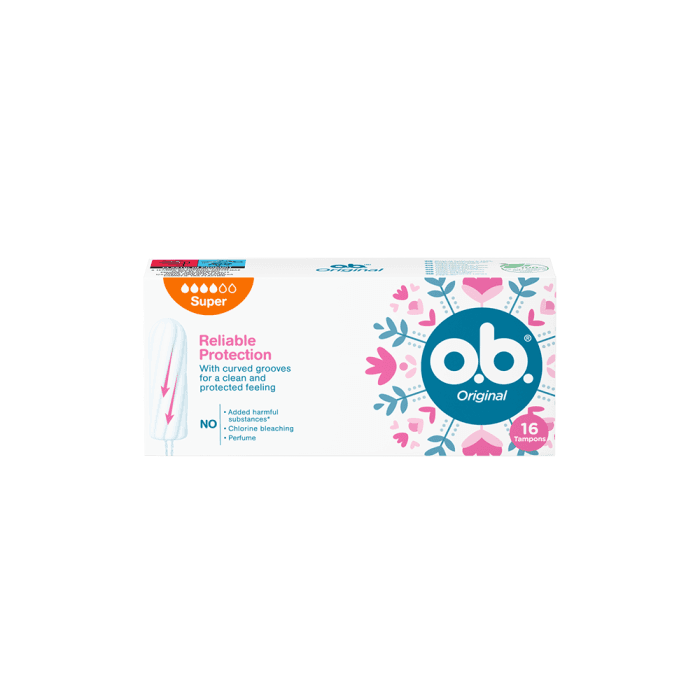 O.B. Original tamponai SUPER, 16 vnt.